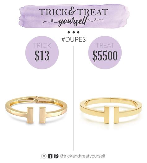 tiffany square bracelet dupe